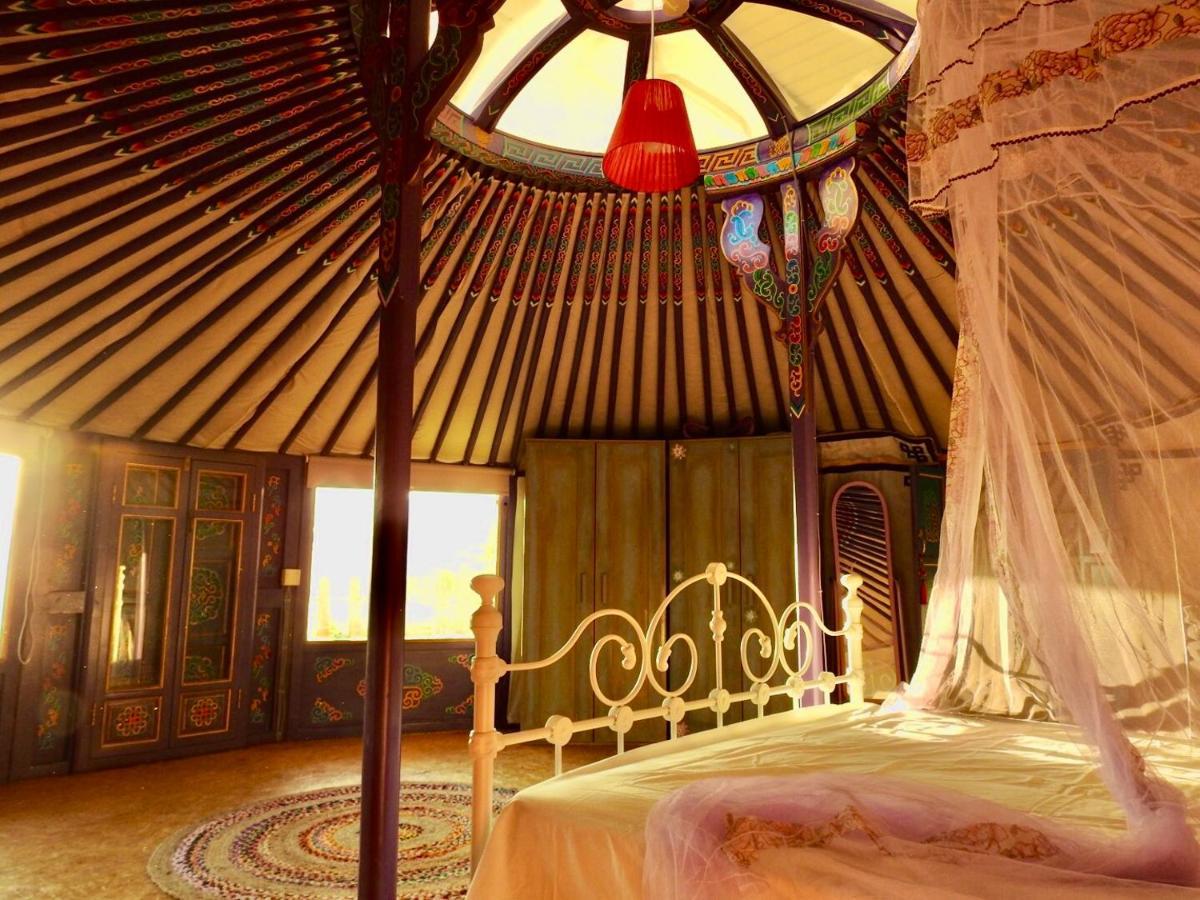 Exclusive Nirvana Yurts Glamping Kato Drys Exterior foto